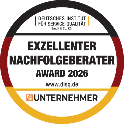 Exzellenter Nachfolgeberater Award 2026