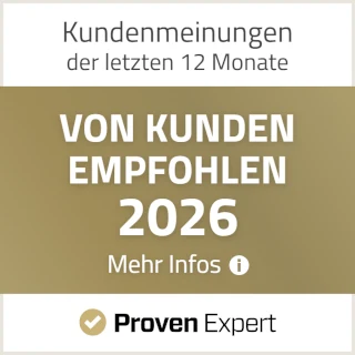 Proven Expert - Von Kunden Empfohlen 2026